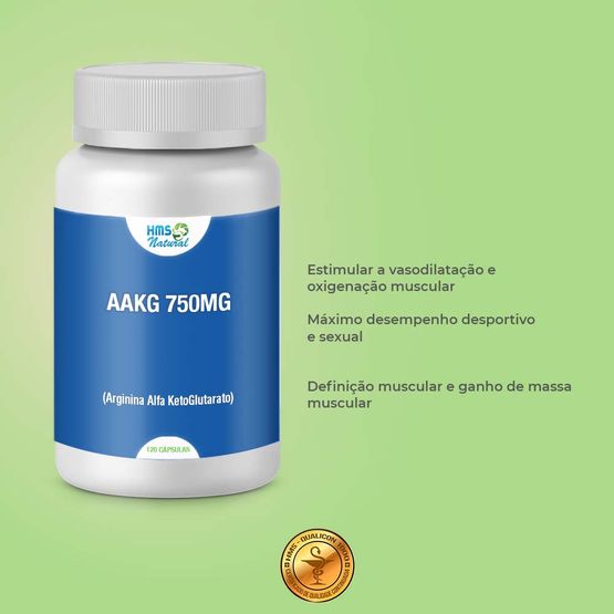 AAKG--Arginina-Alfa-KetoGlutarato--750mg-120