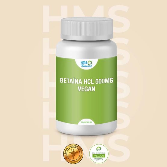 Betaina-HCl-500mg-VEGAN-30