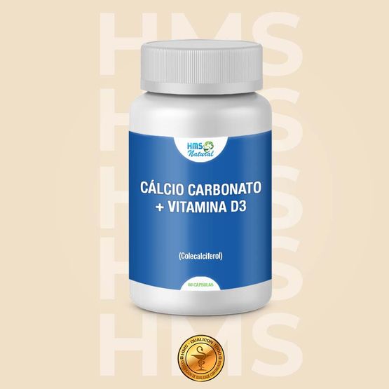 Calcio-Carbonato---Vitamina-D3--Colecalciferol--60