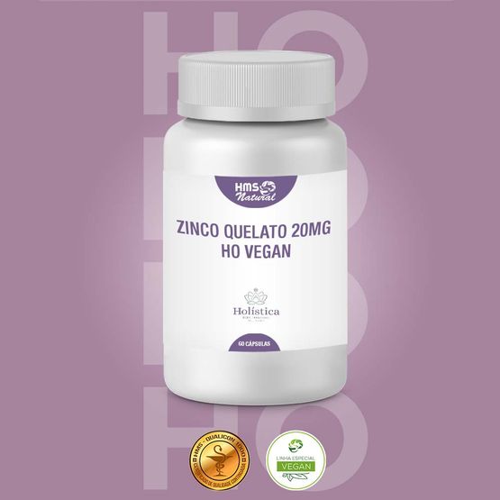 Zinco-Quelato-20mg-HO-Vegan-60